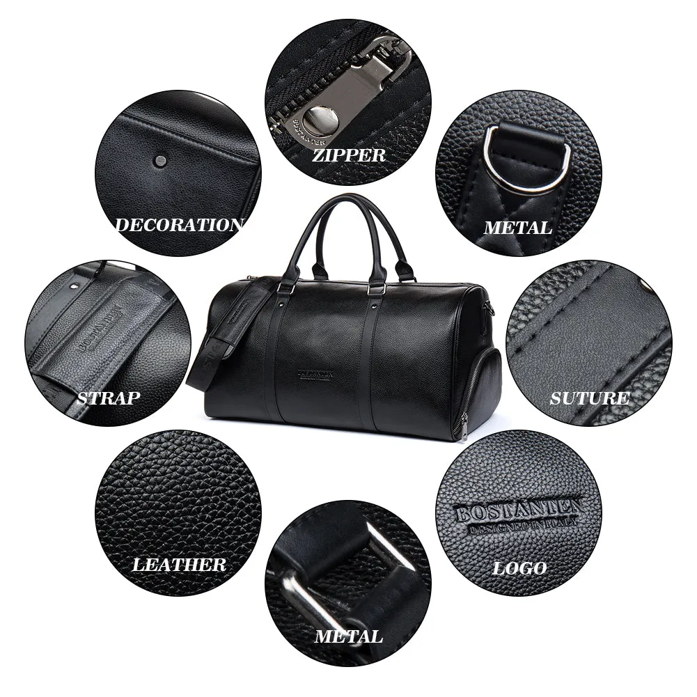 Vixen Fitness Must-Have: Leather Gym Duffel Bag