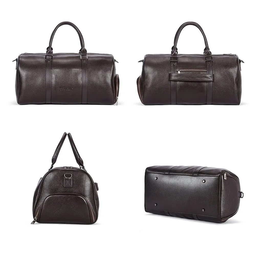 Vixen Fitness Must-Have: Leather Gym Duffel Bag