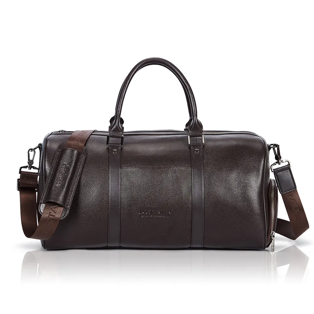 Vixen Fitness Must-Have: Leather Gym Duffel Bag