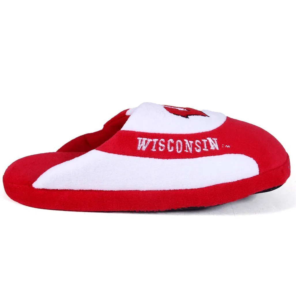 Wisconsin Badgers Low Pro Indoor House Slippers