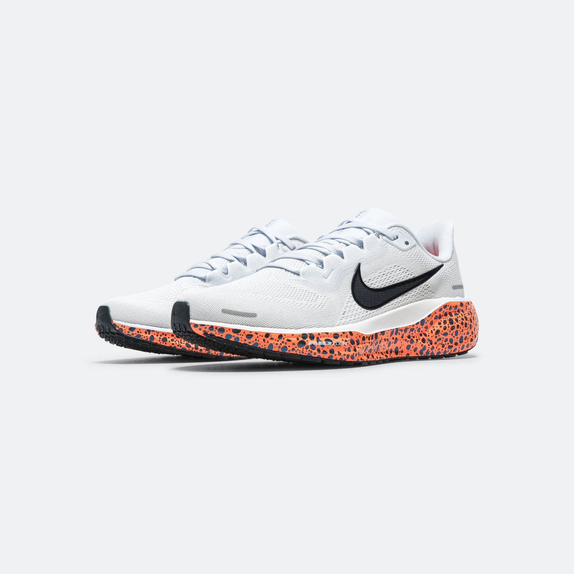 Womens Air Zoom Pegasus 41 'Olympic' - Football Grey/Electric Orange