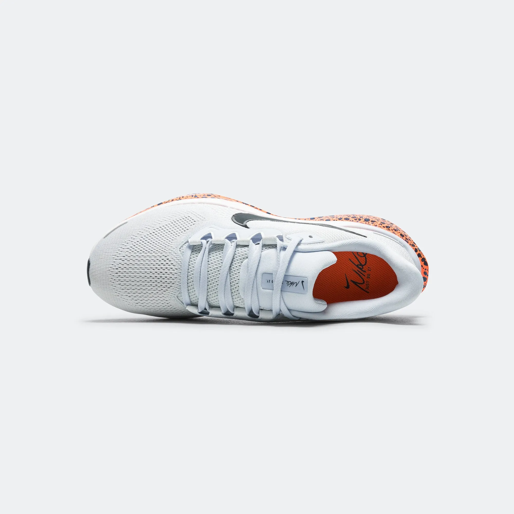 Womens Air Zoom Pegasus 41 'Olympic' - Football Grey/Electric Orange