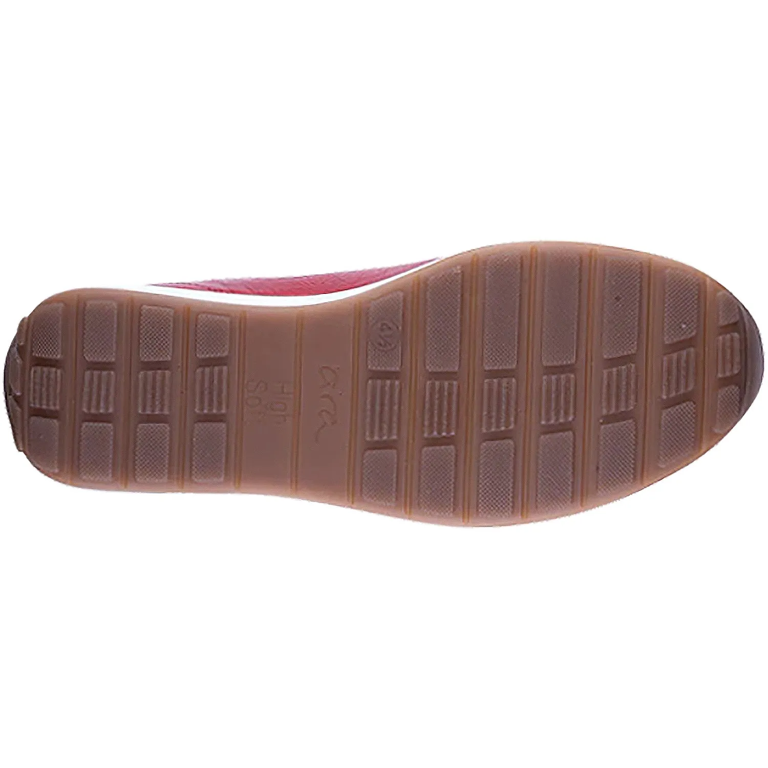 Women's Ara Ollie Red Leather