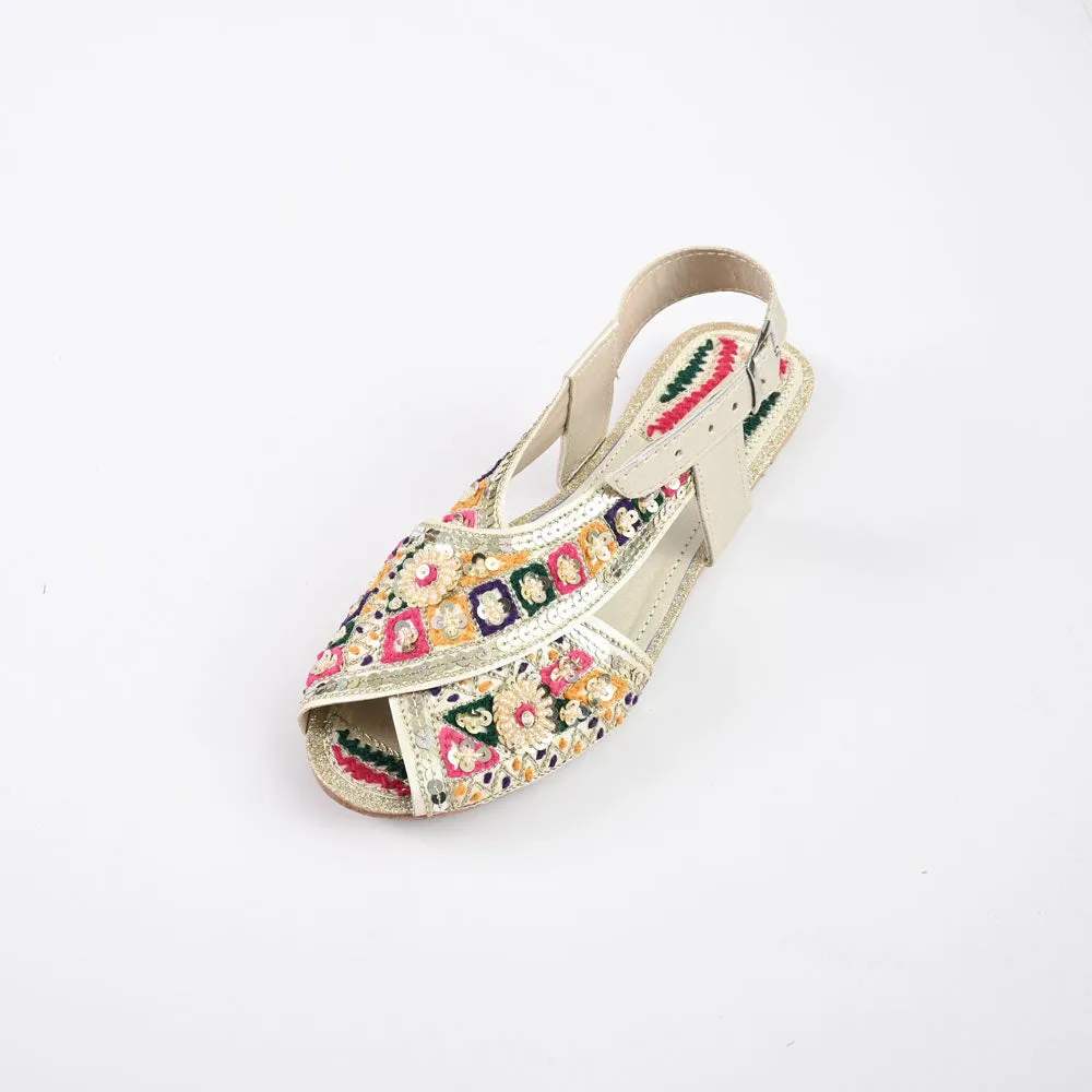 Women's Bucharest Embellished Design Peshawri Chappal