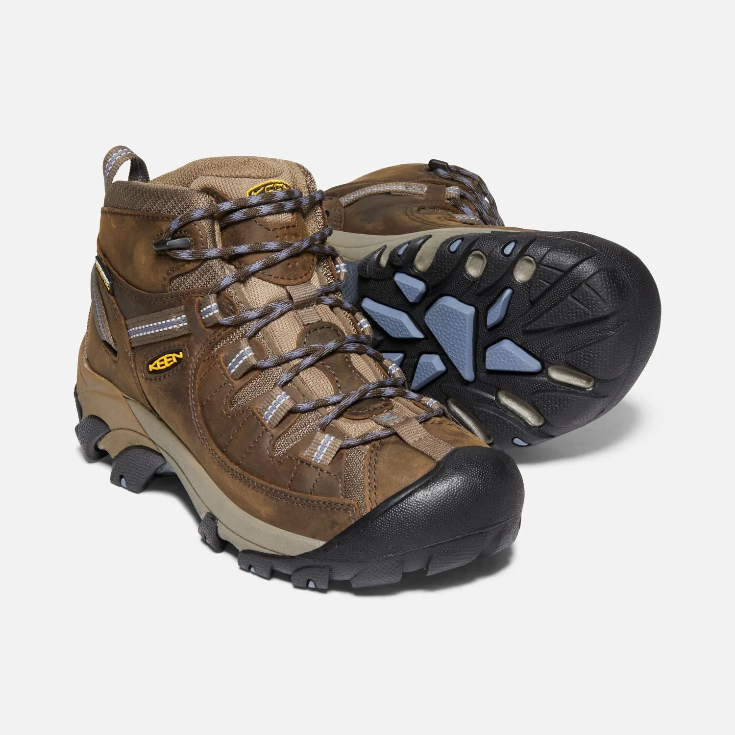 Women's Keen Targhee II Waterproof Mid Color: Slate Black / Flint Stone