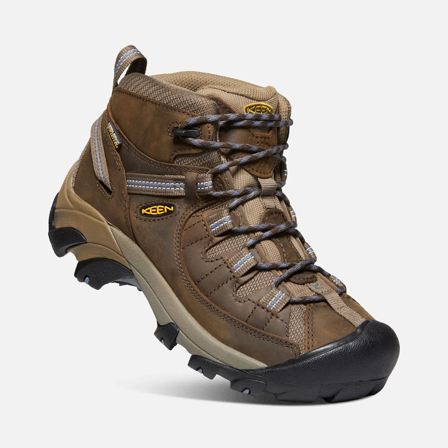 Women's Keen Targhee II Waterproof Mid Color: Slate Black / Flint Stone