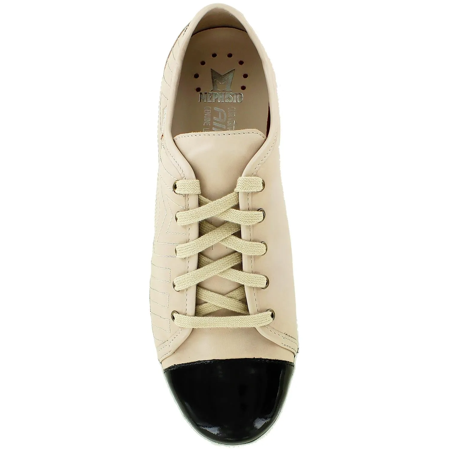 Women's Mephisto Ketty Light Taupe Silk Leather