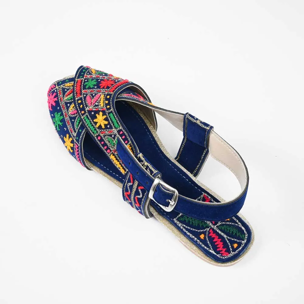 Women's Timisoara Embroidered Design Peshwari Chappal